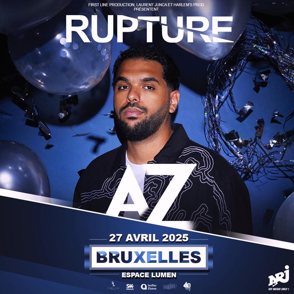 AZ : Rupture - Spectacle recommandé Affiche du spectacle AZ : Rupture - One Man Show