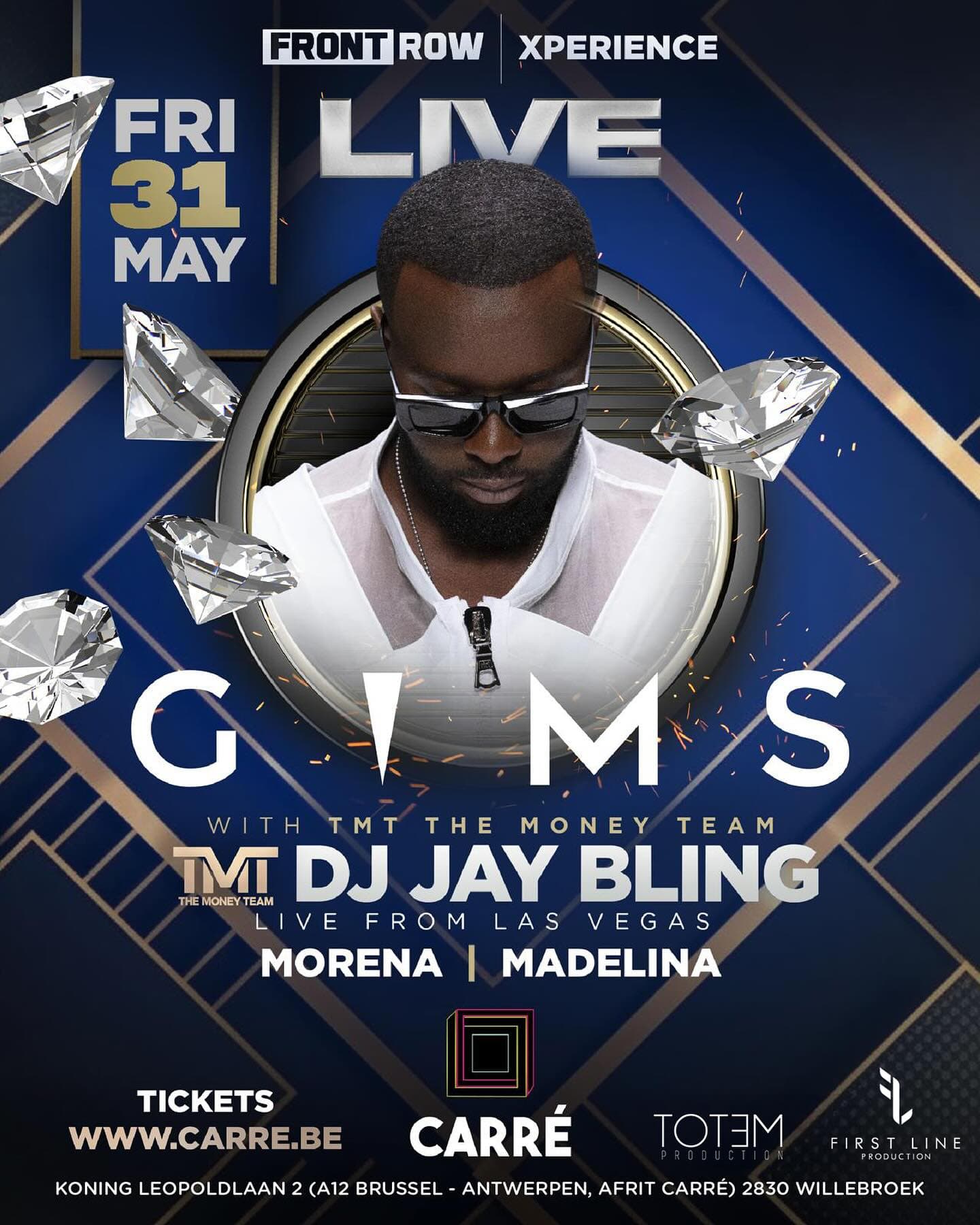 GIMS LIVE ON STAGE - Spectacle recommandé Affiche du spectacle GIMS LIVE ON STAGE - Concert