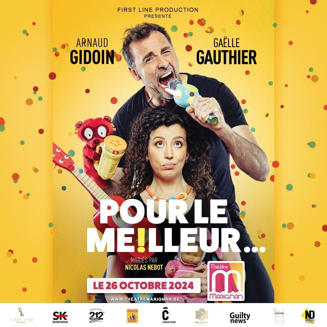 Pour le meilleur... - Spectacle recommandé Affiche du spectacle Pour le meilleur... - Théâtre