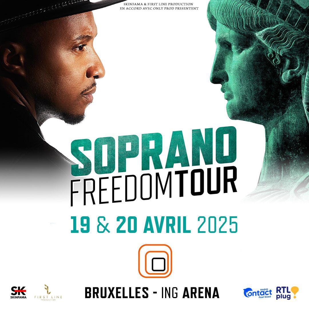 SOPRANO - Spectacle Concert Affiche du spectacle SOPRANO - Concert