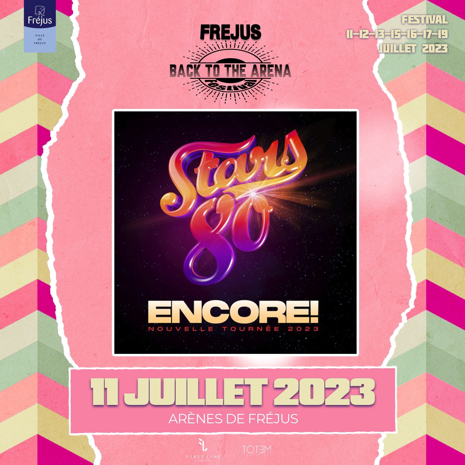 STARS 80 - Spectacle Concert Affiche du spectacle STARS 80 - Concert
