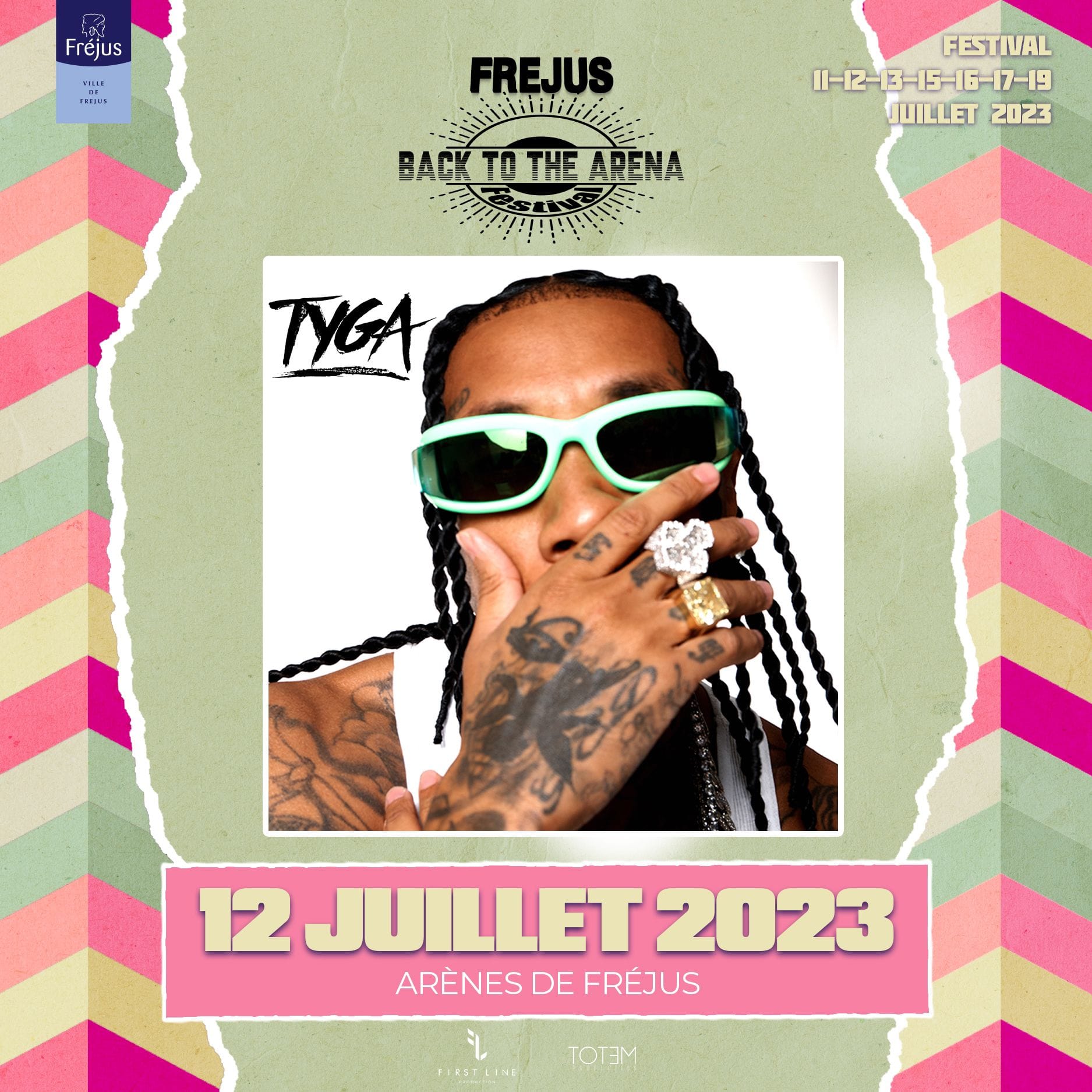 TYGA - Spectacle Concert Affiche du spectacle TYGA - Concert